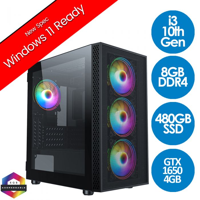 I3 10100f gtx 1650 4gb deals