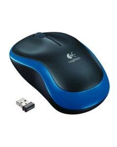 Logitech M185 W/less MOUSE - Blue - USB Nano Reciever
