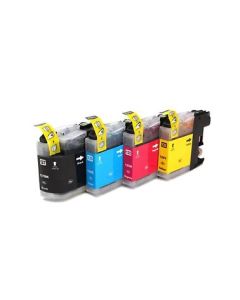 Compatible Brother LC127XL / LC125XL 4 Colour Ink Cartridge Multipack