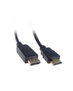 Display Port(male) to HDMI(Male) 2m Cable