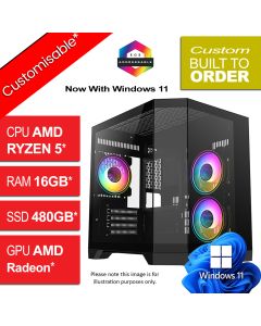 AMD Ryzen 5 4600G, AMD Graphics, Fortnite V2.8 Gaming PC