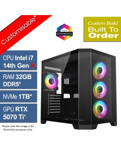 Intel i7 14700K RTX 5070 Ti V2.2 Watercooled Gaming PC