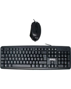 Jedel G11 Desktop Keyboard + USB Optical Scroll Mouse