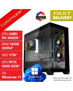 AMD R5 5600X, 16GB, RTX 3060 12GB, Operator Orion v1.8 Gaming PC