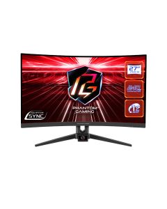 Asrock 27" FHD Curved Monitor, 1920x1080, 1ms, 240Hz, HDR 10