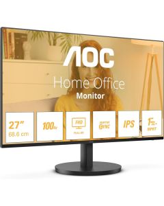 AOC 27" FHD 1920x1080 Monitor, 120Hz, 1ms, HDMI/VGA - 27B3HA2