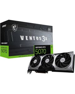 MSI NVIDIA GeForce RTX 5070 VENTUS 3X 12GB OC, PCIE5.0, HDMI/D.Port