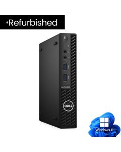 Intel i5 10500T 8GB 256GB NVMe W11P, Dell 3080 USFF Refurb PC