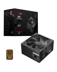 CIT FX Pro Black ATX 3.1 PCIe 5.1 850W 80 Plus Bronze Power Supply