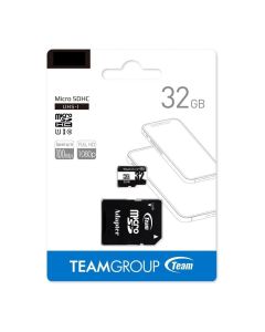 32GB Team Micro SDHC Class 10 UHS-I Flash Card with Adapter