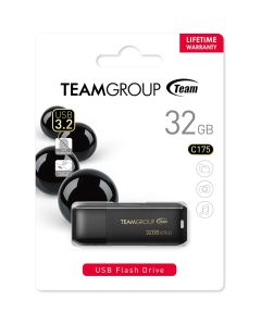 32GB Team C175 USB 3.1 Black USB Flash Drive