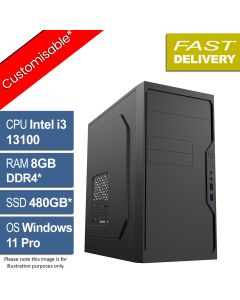 Intel Core i3 13100, 3B CIT Work V1.0, Business Work PC