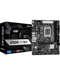 ASRock B760M-H2/M.2, mATX Motherboard, Intel LGA1700, 2 X DDR5