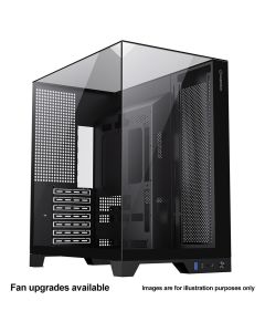 GameMax Infinity Plus Black ATX 3-Sided Tempered Glass Gaming Case