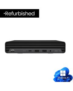 Intel i5 10500T 16GB 512GB NVMe W11P, HP 400 G6 USFF Refurb PC