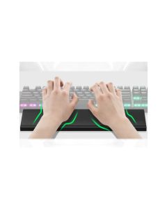 Marvo Scorpion Crest 60 Universal Padded Keyboard Wrist Rest Pad (Black)