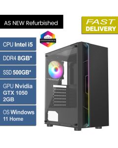 Intel i5 8500, 8GB, GTX 1050 2GB, W11H, Galaxy Refurb Gaming PC