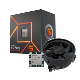 AMD Ryzen 5 7600 CPU + Cooler, AM5, 3.8GHz (5.1 Turbo), 6-Core