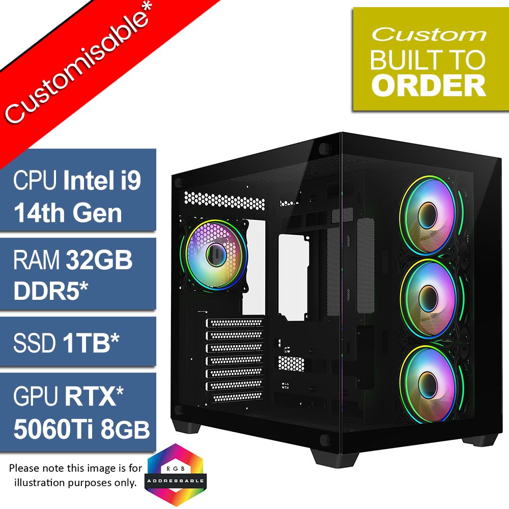 Intel Core i9 14900KF 32GB Raiden V1.8 Gaming PC
