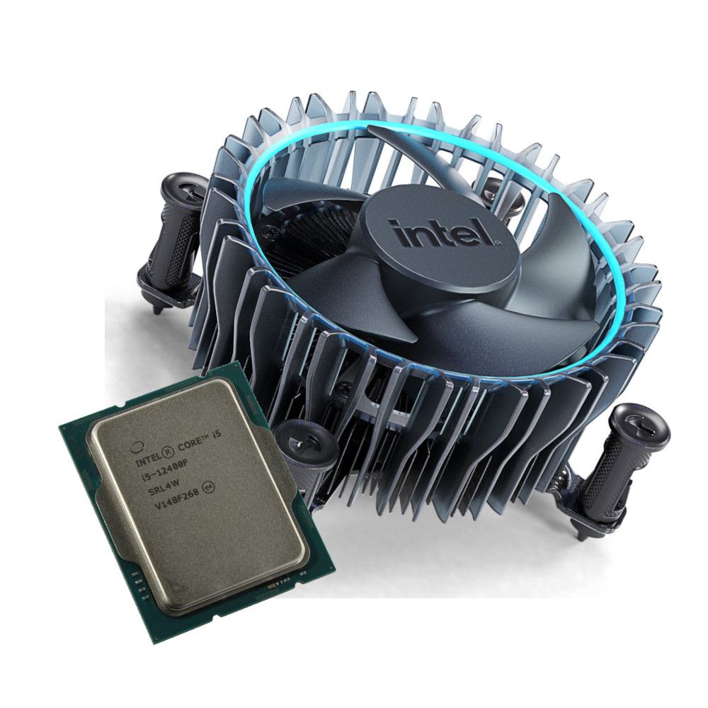 Intel Core i5-12400F, CPU, s1700, 6 Cores/12 Threads oem + Cooler