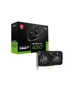 MSI NVIDIA GeForce RTX 4060 Ti VENTUS 2X BLACK OC 8GB GDDR6