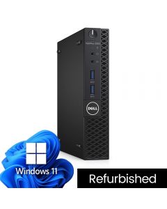 Intel i5 7500T 8GB 256GB SSD W11P, Dell 3050 USFF Refurb PC v1.1