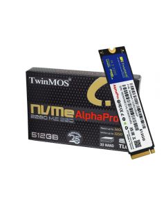 512GB TWINMOS SSD ALPHA PRO M.2, PCIe Gen 3.0 x4/NVMe