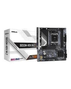 Asrock B650M-HDV/M.2, AM5, mATX, 2xDDR5, 2.5G LAN, 2xM.2