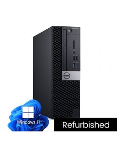 Intel i5 9500 8GB 256GB NVMe W11P, Dell Optiplex 5070 SFF Refurb PC