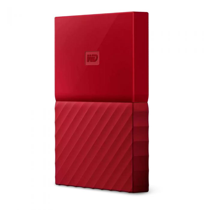 4 TB WD My Passport, Red, USB3.0 Portable Hard Drive