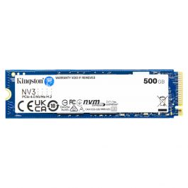 500GB Kingston NV3 PCIe 4.0 NVMe SSD, R/W-5000MB/s|3000MB/s