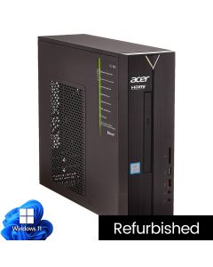 Intel i5 9400 8GB 256GB NVMe W11H, Acer Aspire XC-885 SFF Refurb PC