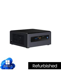 Intel i5 8259U 8GB 256GB NVMe W11P, Intel NUC USFF Refurb PC