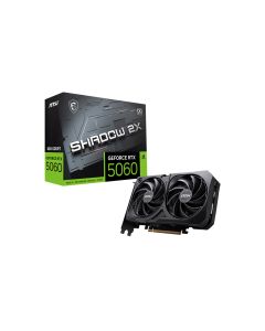 MSI GeForce RTX 5060 Shadow 2X OC, 8GB GDDR7, PCIe 5.0