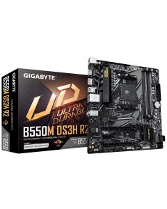 Gigabyte B550M DS3H R2, AM4, DDR4, Micro ATX, Motherboard