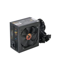 Vida 500W ATX PSU, 80+ Bronze, 12cm Fan, PCIe, Flat Black Cables