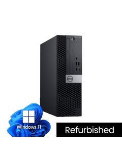 Intel i5 8500 8GB 256GB SSD W11P, Dell 7060 SFF Refurb PC