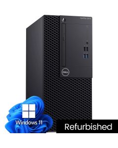 Intel i5 9500 8GB 256GB SSD W11P, Dell Optiplex 3070 MT Refurb PC