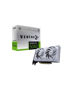 MSI NVIDIA GeForce RTX 5060 VENTUS 2X OC 8GB GDDR7 White