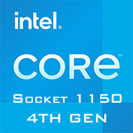 Intel Socket 1150 CPUs - 4th Gen Intel Socket 1150 CPUs - 4th Gen